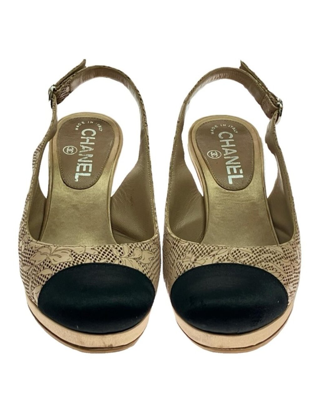 Chanel Ring Back Strap Sandals - Picture 2 of 10